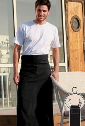 CONTINENTAL APRON WITH POCKET