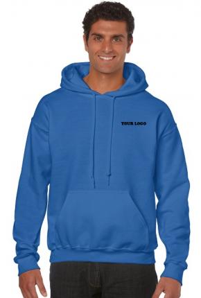 PULLOVER HOODIE WITH EMBROIDERY
